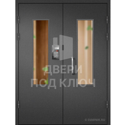 Подъездная дверь с порошковым окрасом ДПК-13848
